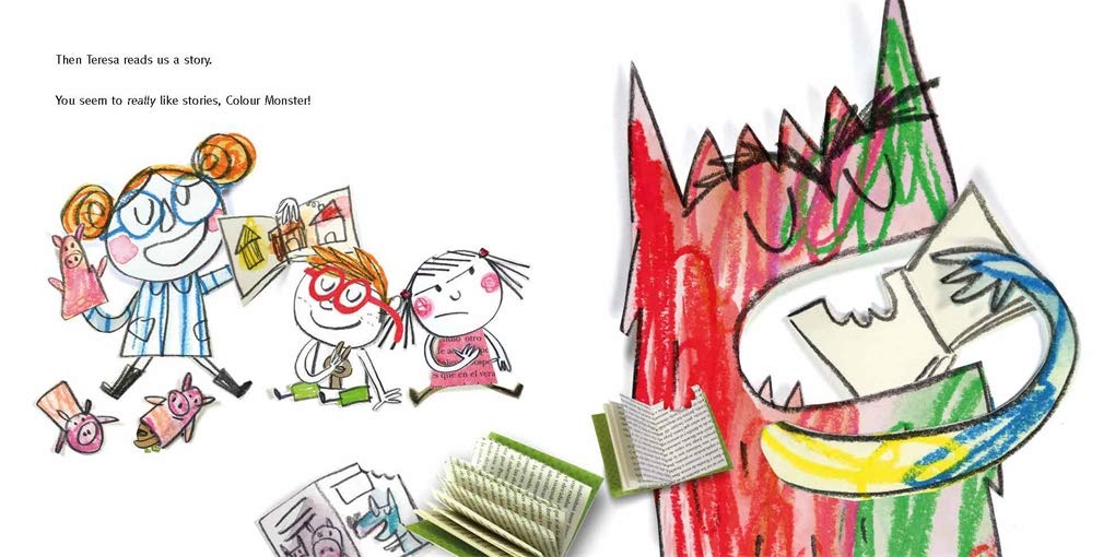 The Colour Monster Goes to School: Perfect book to tackle school nerves ( Pack of 30)