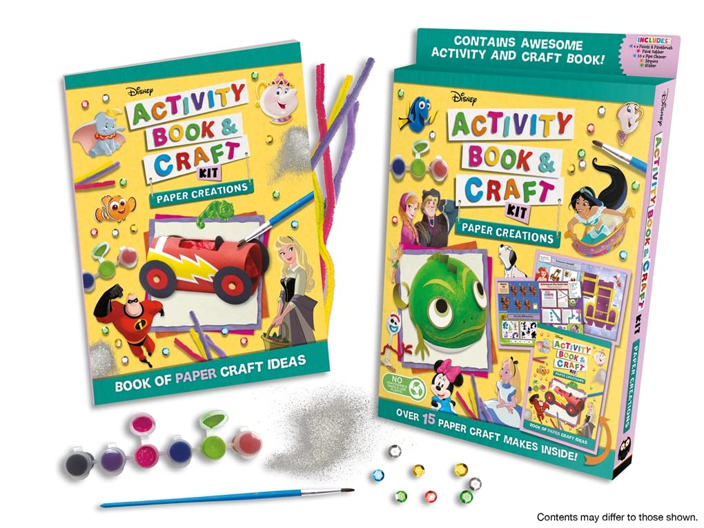 Disney Activity Book & Craft Kit