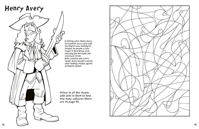 BOREDOM-BUSTER | PUZZLE ACTIVITY BOOK OF SWASHBUCKLING PIRATES (Pack of 10)