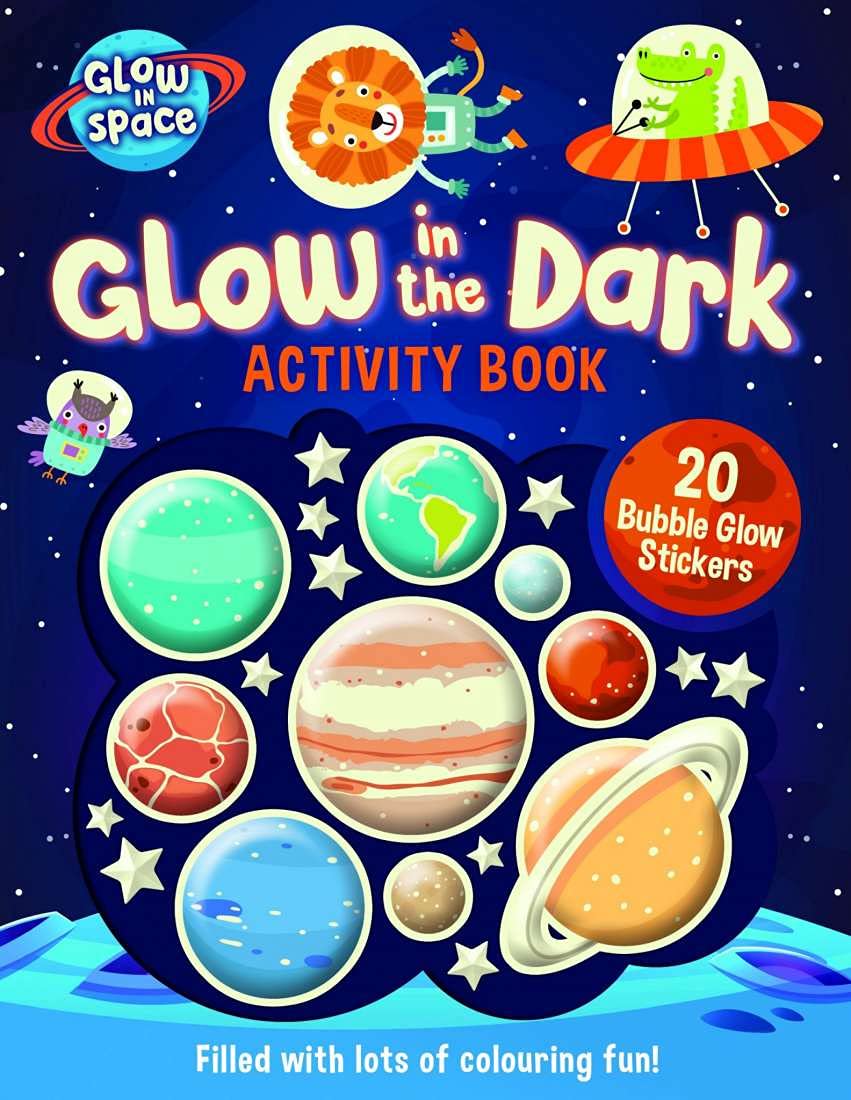 Glow in the Dark Activity Book (Pack of 10)