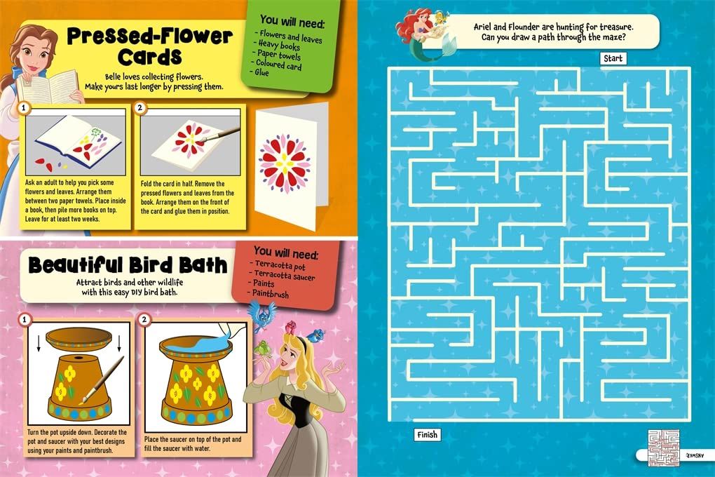Disney Activity Book & Craft Kit: Awesome Outdoors