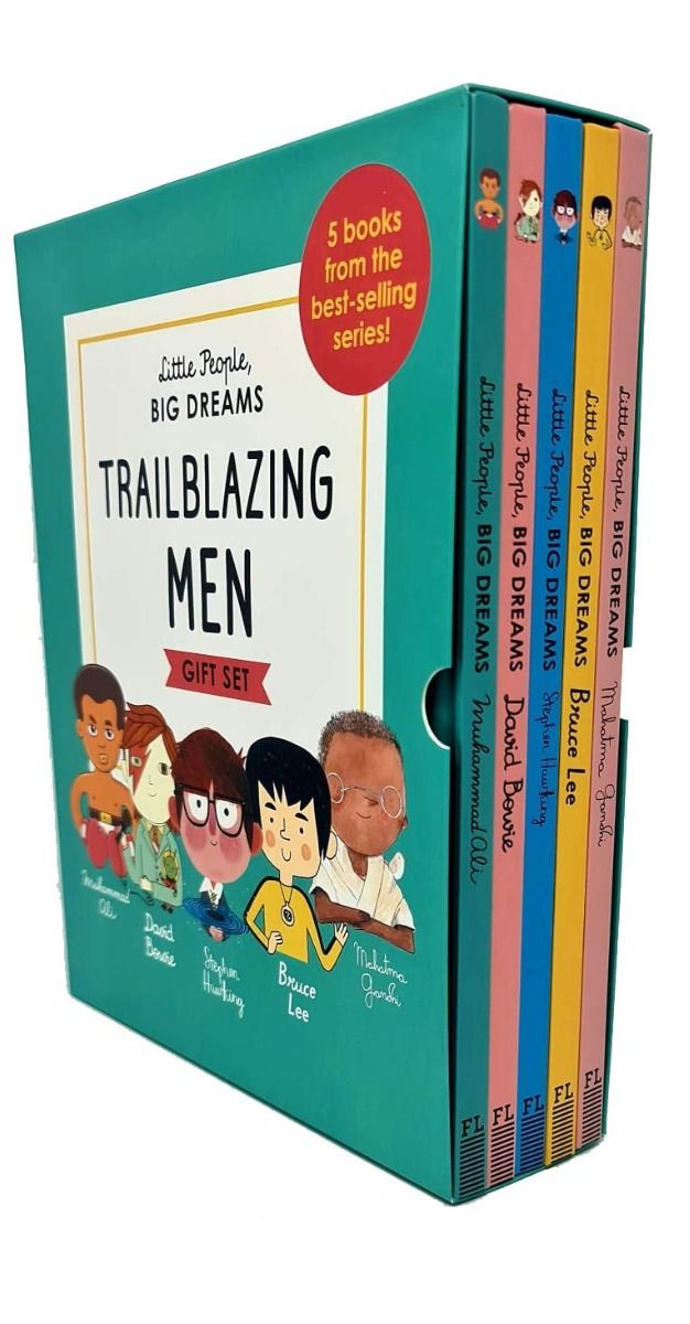 Little People, Big Dreams: Trailblazing Men slipcase