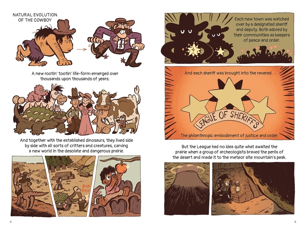 Cowgirls and Dinosaurs: Big Trouble in Little Spittle (Pack of 10)