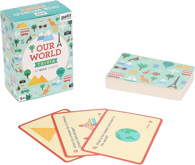 Our World - Trivia Cards (Pack of 5)