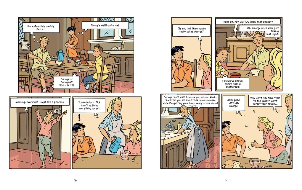 Blyton: Famous Five Graphic Novel Pack - Five on Treasure Island/Five go Adventuring Again/Five Run Away Together/Five go to Smugglers Top