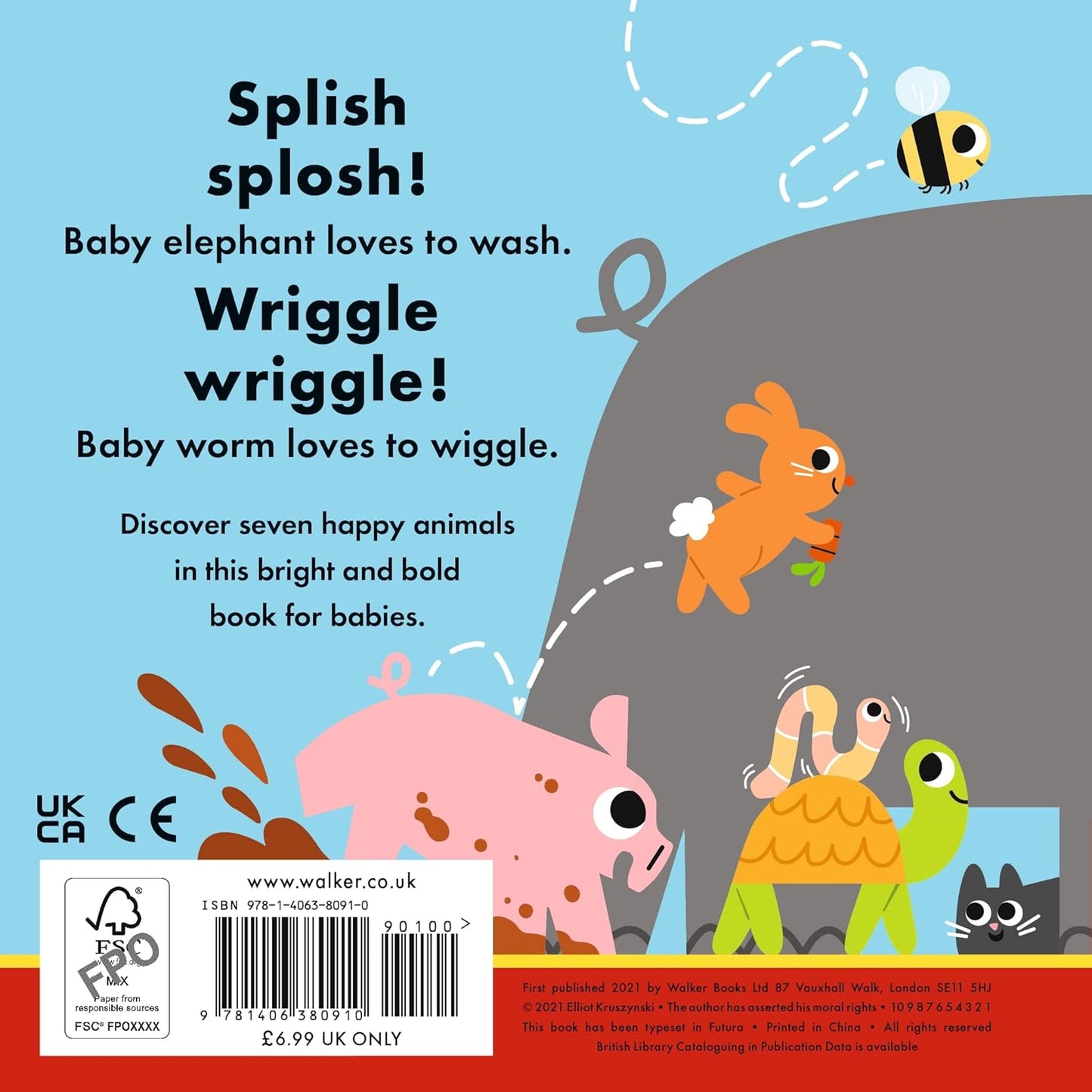 Wiggle Walk Wash Boardbook
