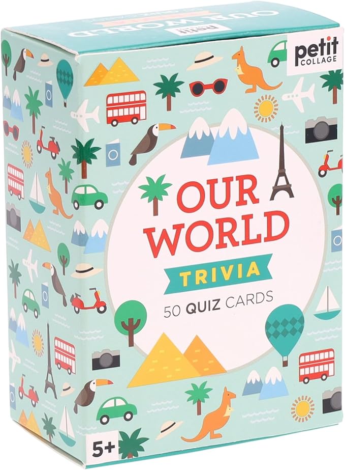 Our World - Trivia Cards (Pack of 5)