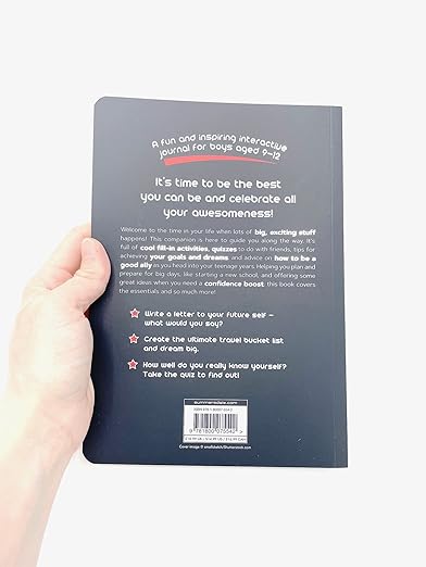 All About Me: An Awesome Self-Discovery Journal for Boys (Pack Of 10)
