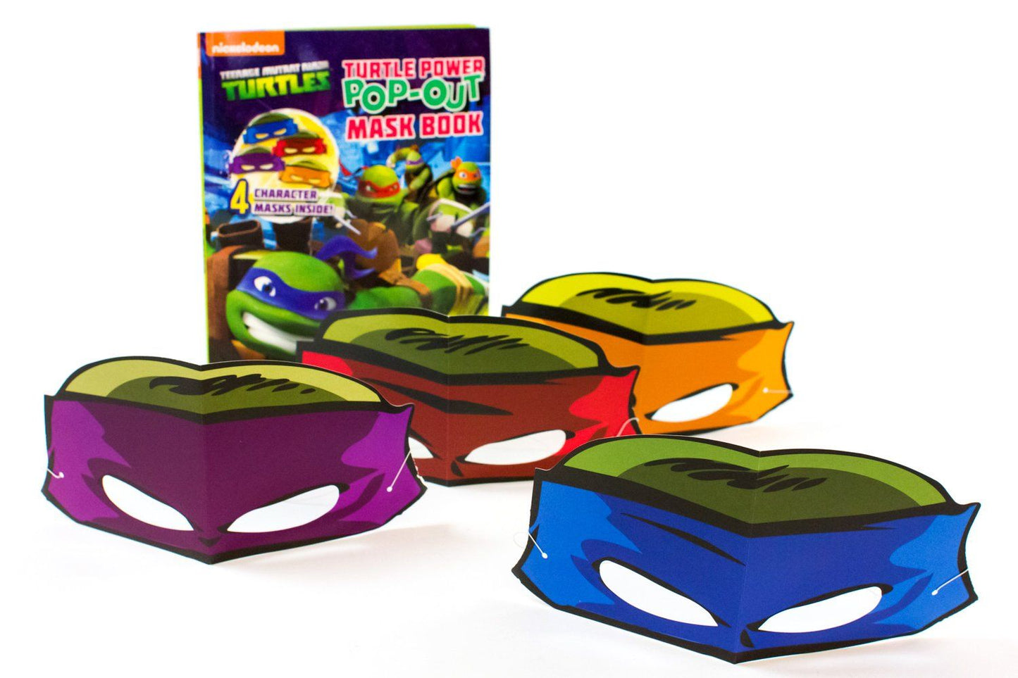 Teenage Mutant Ninja Turtles: Turtle Power Pop-Out Mask Book