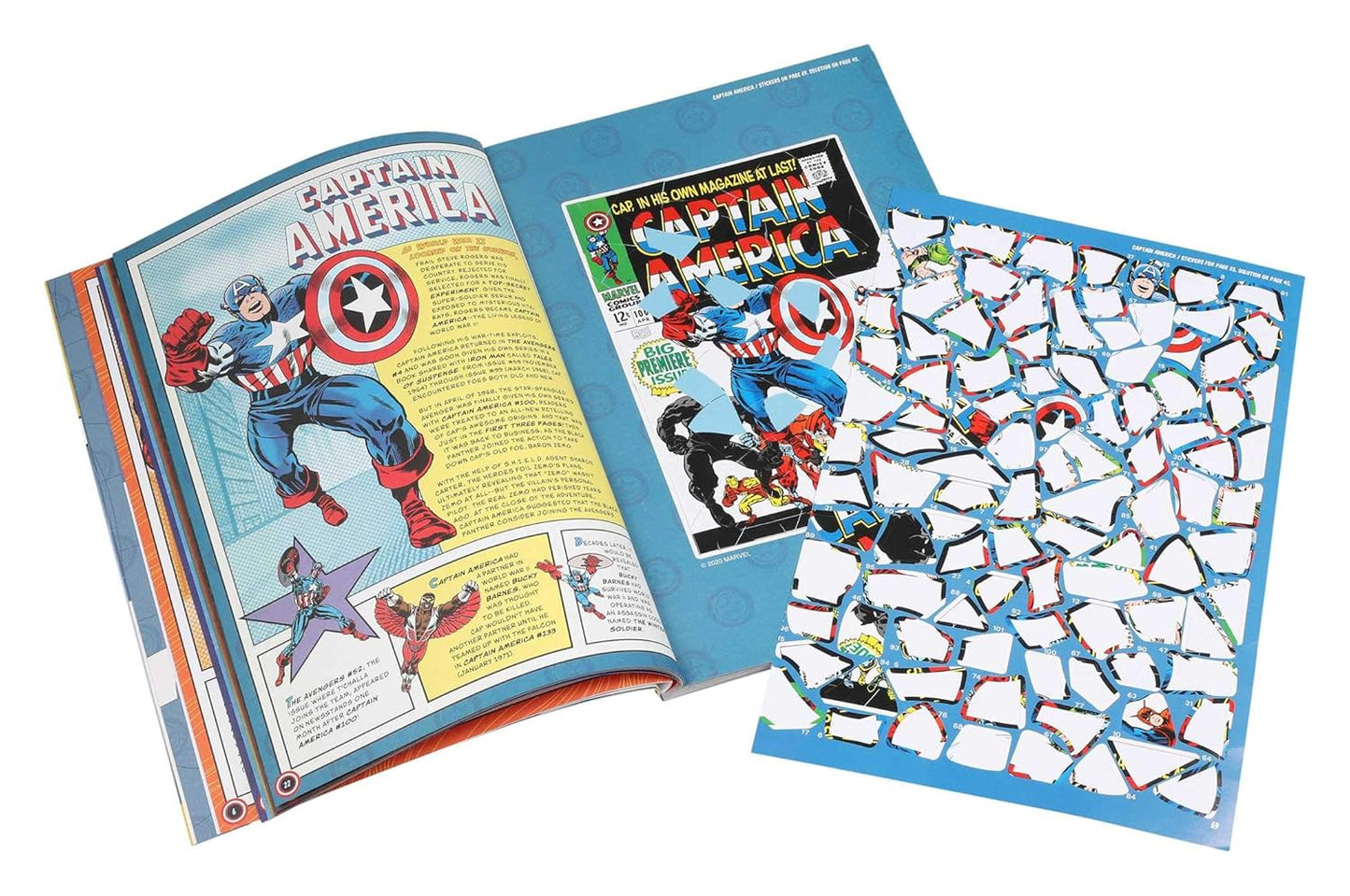 Marvel: Sticker Art Puzzles