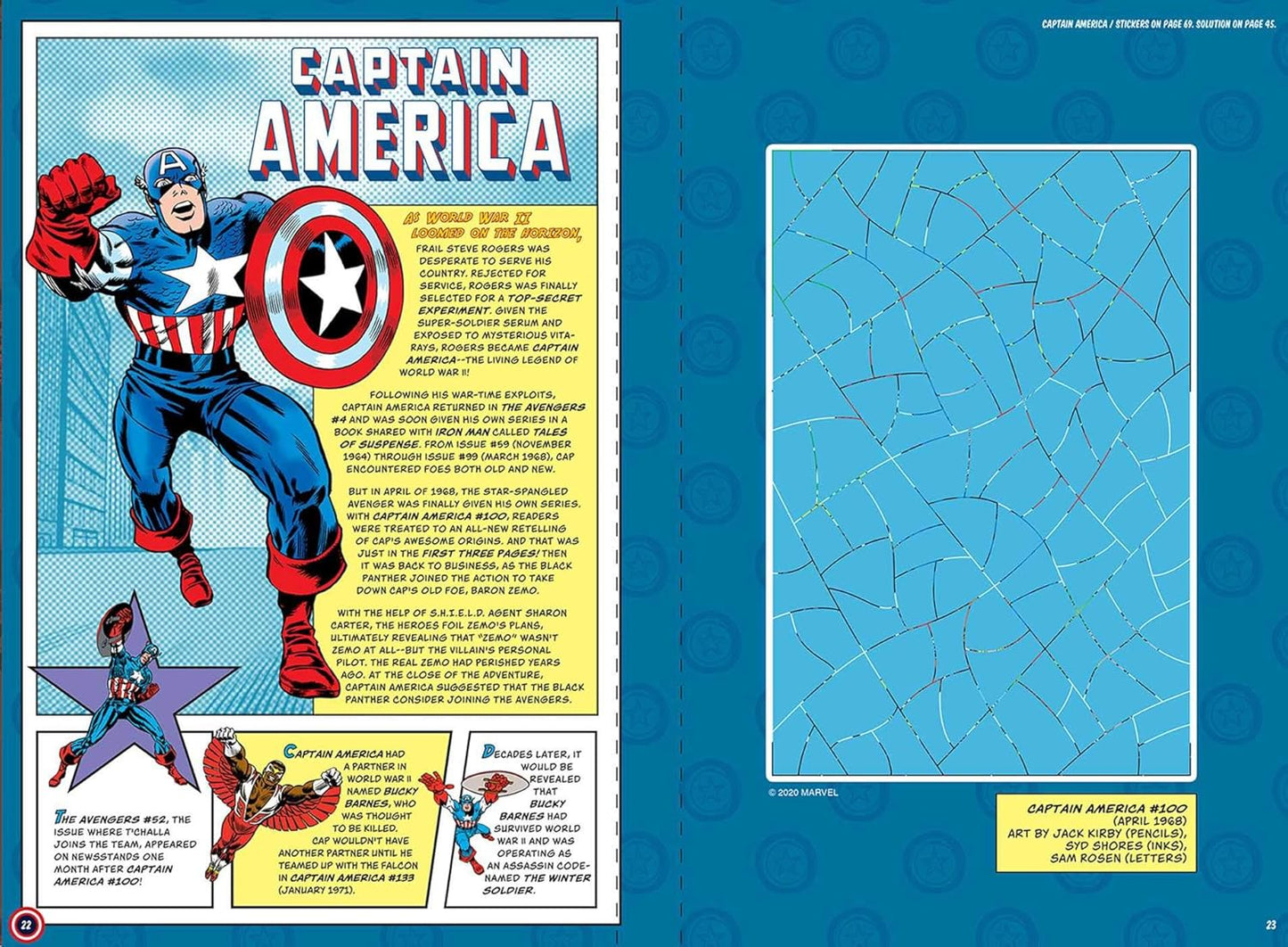 Marvel: Sticker Art Puzzles