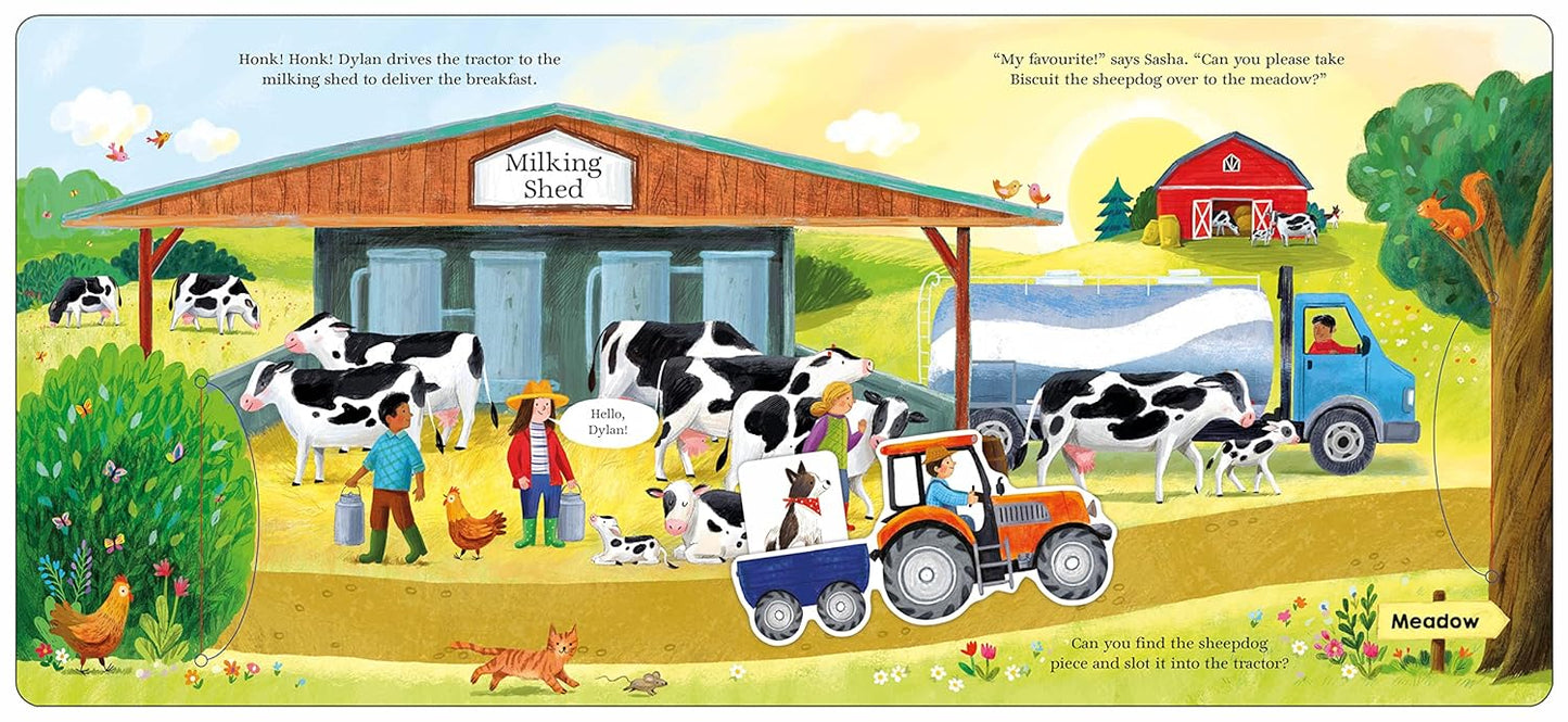 All Aboard The Busy Tractor