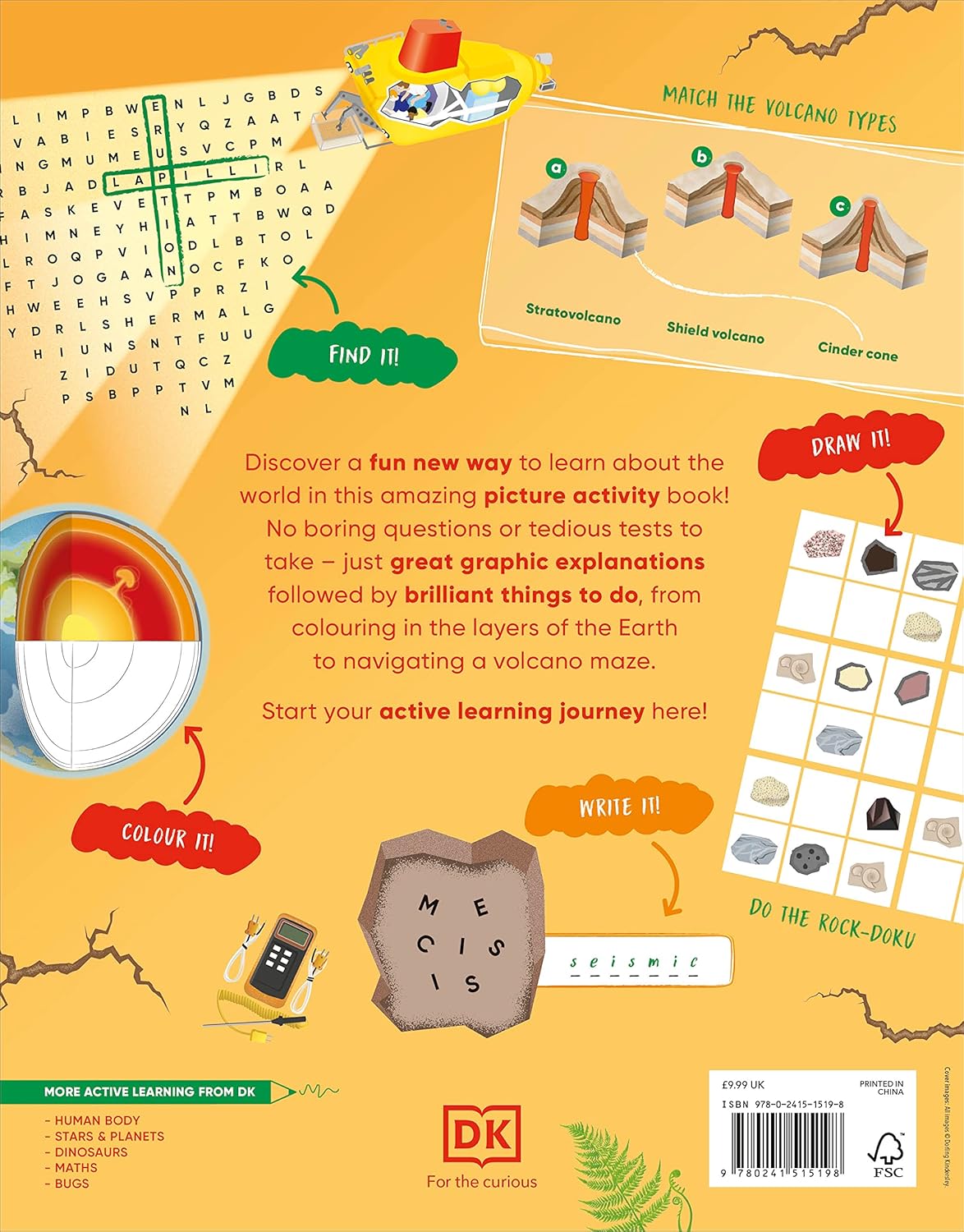 Active Learning Volcanoes & Earthquakes