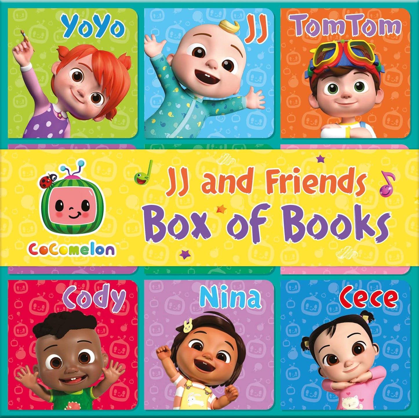Official Cocomelon: JJ & Friends Box Of Books
