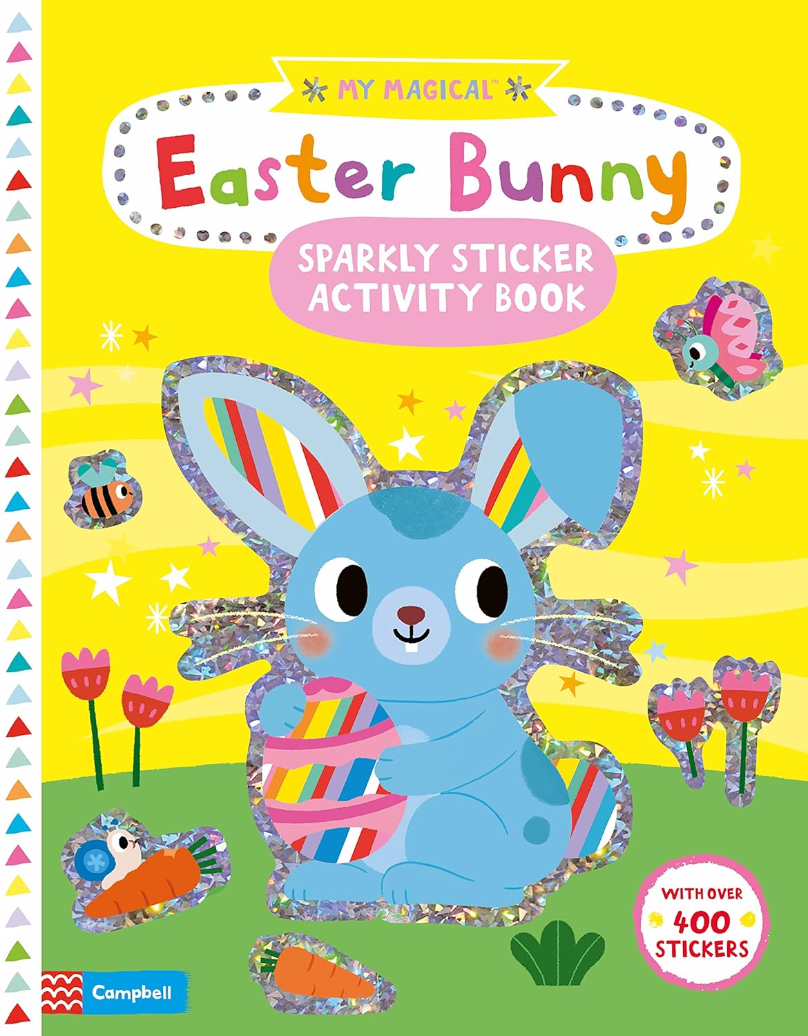 Campbell: Easter Bunny Sparkly Sticker Activity Book