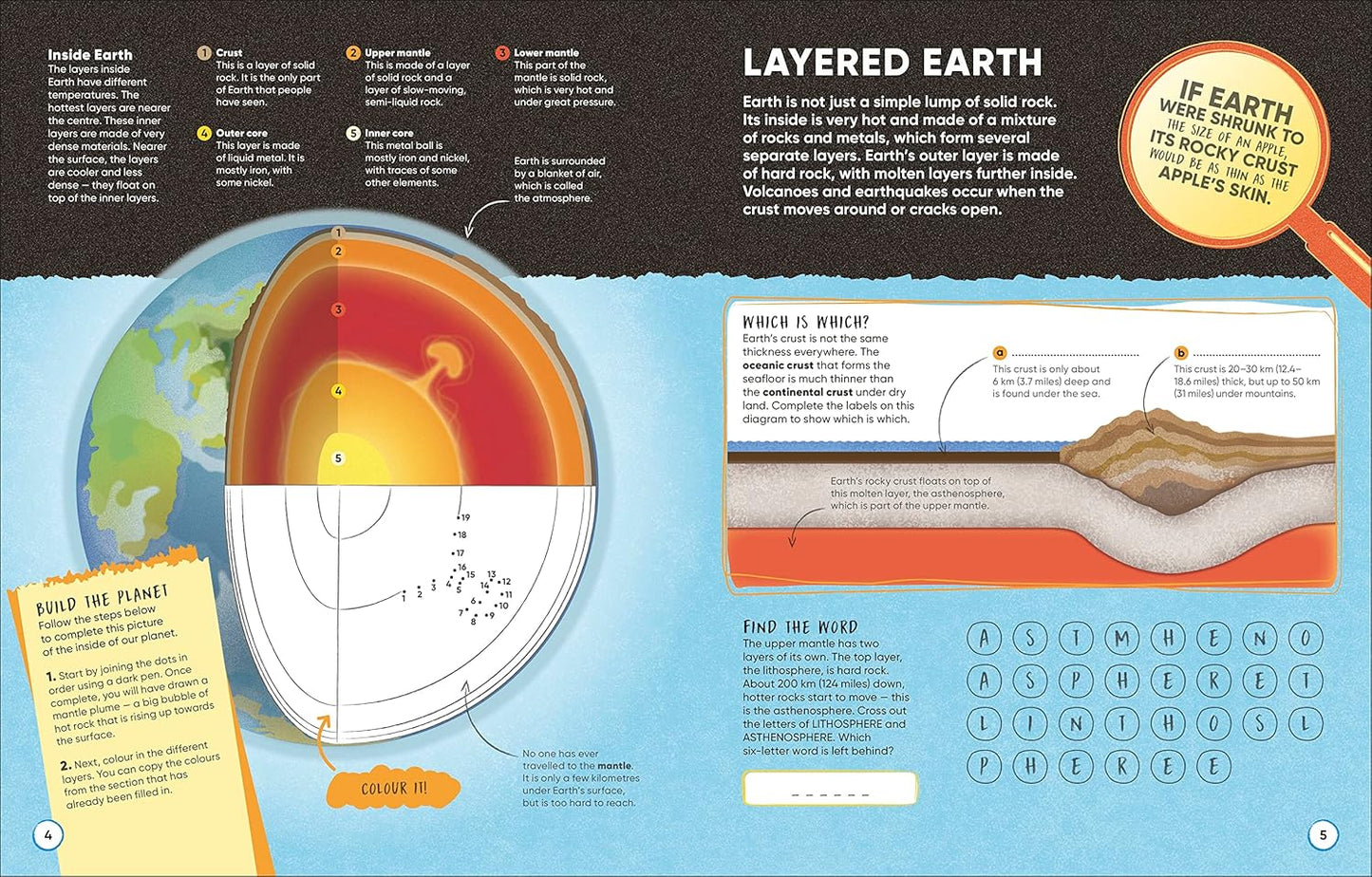 Active Learning Volcanoes & Earthquakes