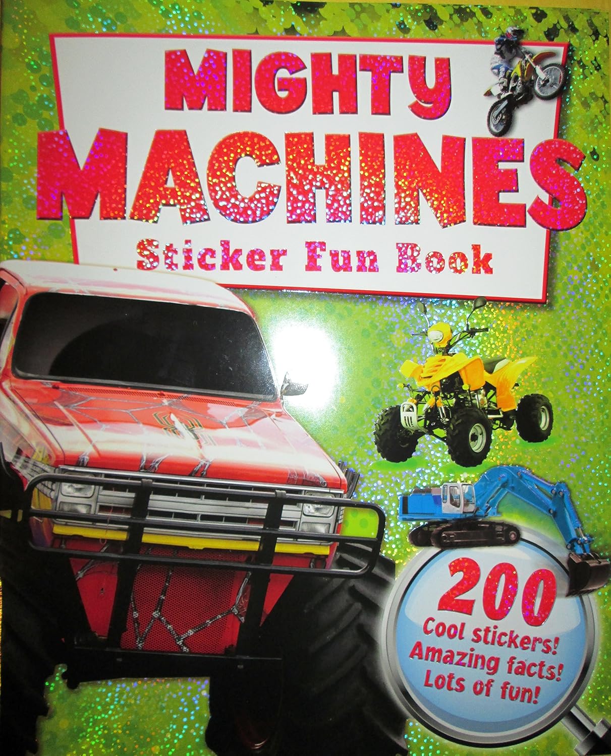 Mighty Machines Sticker Fun Book