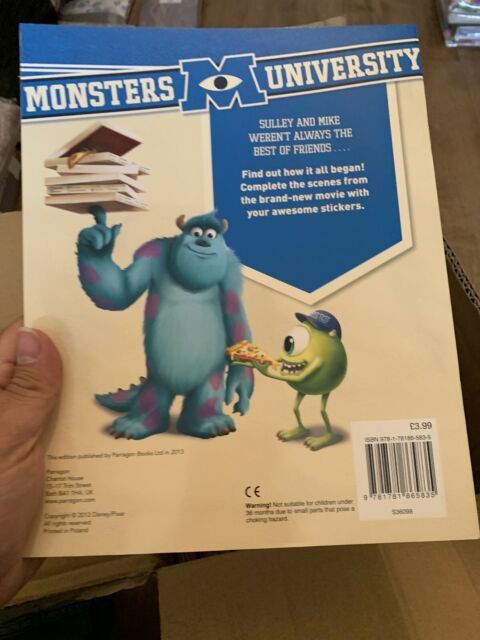 Disney Pixar Monster's University: Sticker Scenes