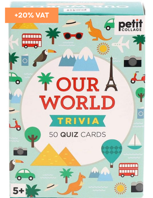 Our World - Trivia Cards (Pack of 5)