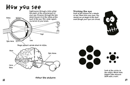 BOREDOM-BUSTER | PUZZLE ACTIVITY BOOK OF THE HUMAN BODY (Pack of 10)