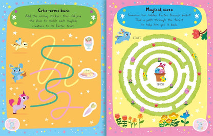 Campbell: Easter Bunny Sparkly Sticker Activity Book