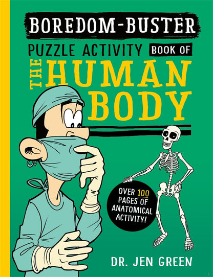 BOREDOM-BUSTER | PUZZLE ACTIVITY BOOK OF THE HUMAN BODY (Pack of 10)