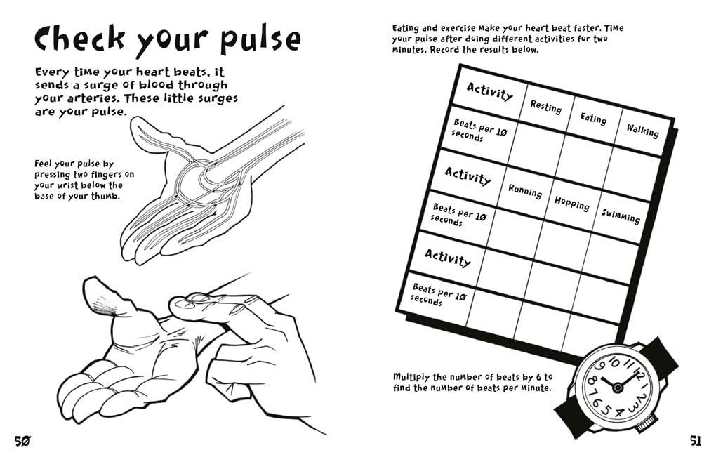 BOREDOM-BUSTER | PUZZLE ACTIVITY BOOK OF THE HUMAN BODY (Pack of 10)