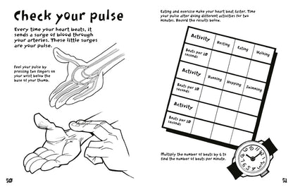 BOREDOM-BUSTER | PUZZLE ACTIVITY BOOK OF THE HUMAN BODY (Pack of 10)