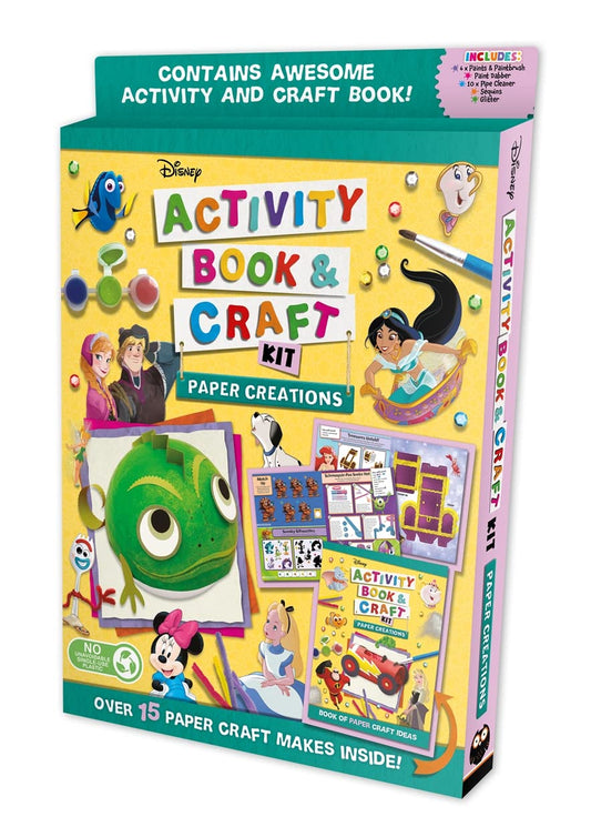 Disney Activity Book & Craft Kit