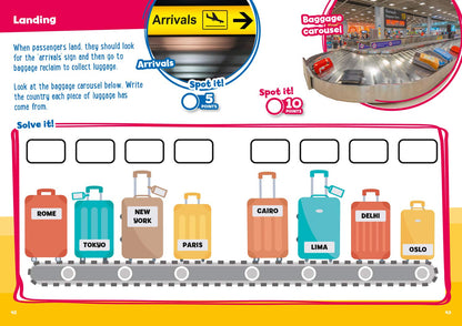 I-Spy At The Airport Activity Book