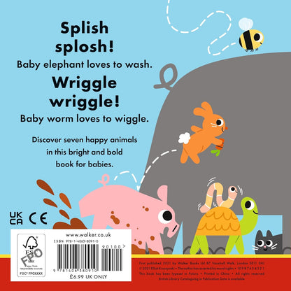 Wiggle Walk Wash Boardbook