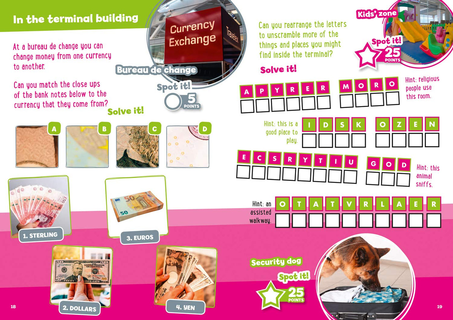 I-Spy At The Airport Activity Book