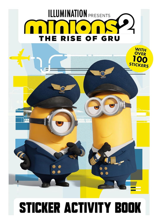 Minions 2: Rise of Gru Official Sticker Activity Book
