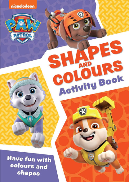 Paw Patrol Activity Book: Shapes & Colours