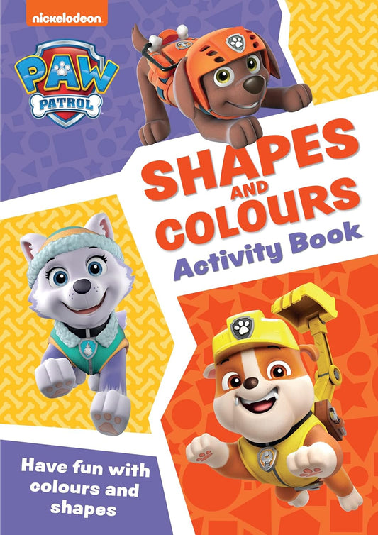 Paw Patrol Activity Book: Shapes & Colours