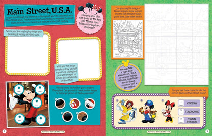 Disneyland Parks: Sticker and Activity Book
