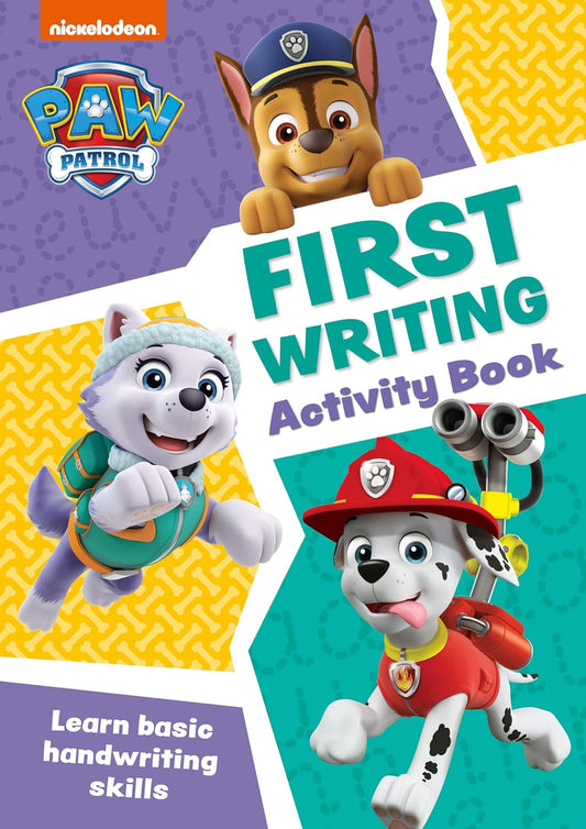 Paw Patrol Activity Book: First Writing