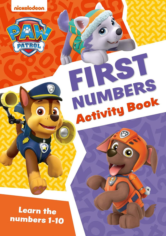 Paw Patrol Activity Book: First Numbers