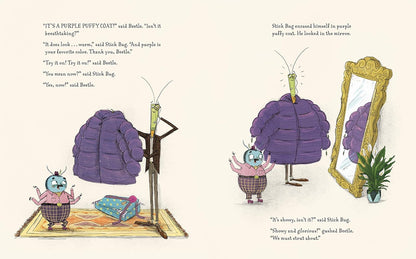 Purple Puffy Coat