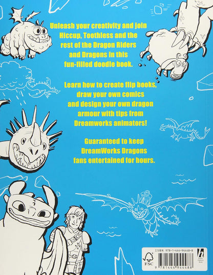 Dreamworks: Dragons Doodle Book