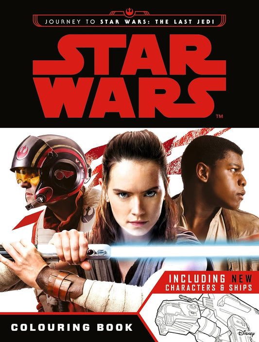 Star Wars: Journey to The Last Jedi Colouring Book