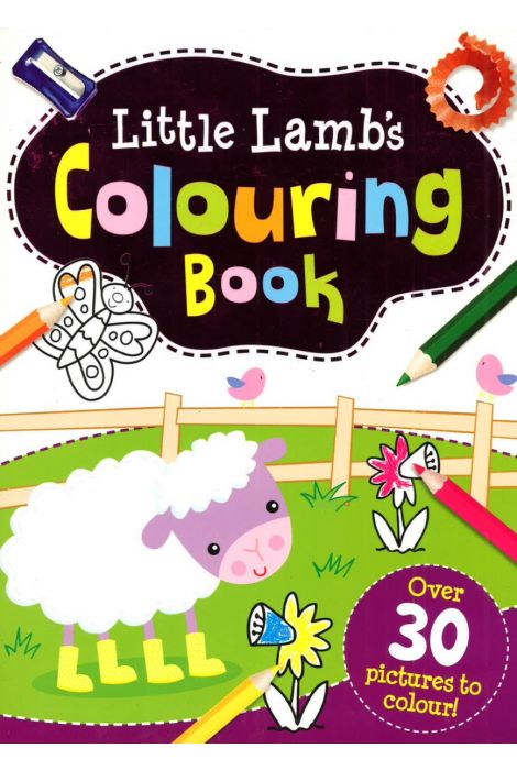 Little Lamb's Colouring Book
