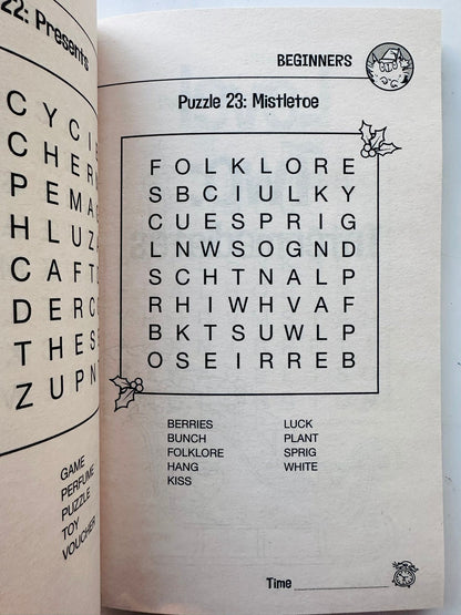 Christmas Wordsearches for Kids (Pack of 10)