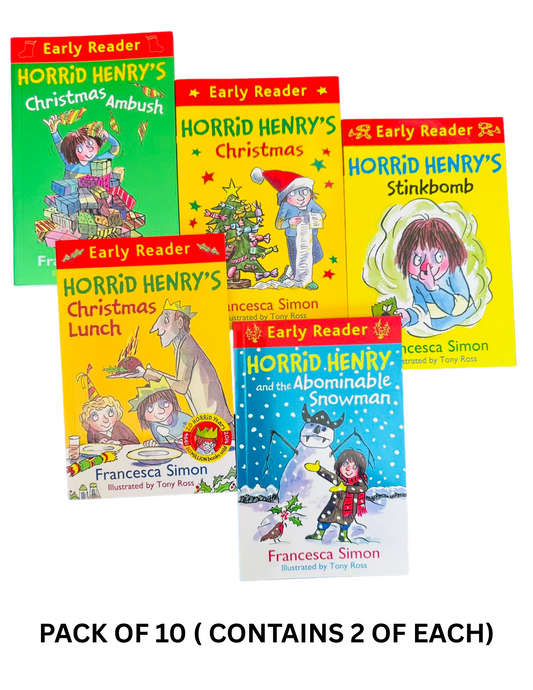 Horrid Henry - Early Reader Pack ( Pack of 10)