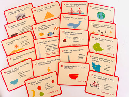 Our World - Trivia Cards (Pack of 30)