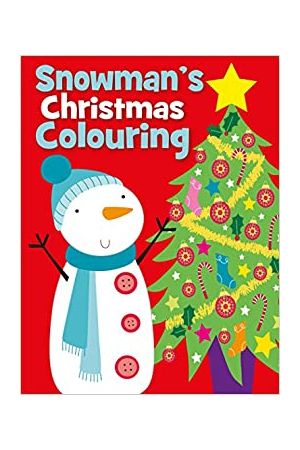 Snowman's Christmas Colouring