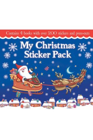  My Christmas Sticker Pack ( Set of 4 books)